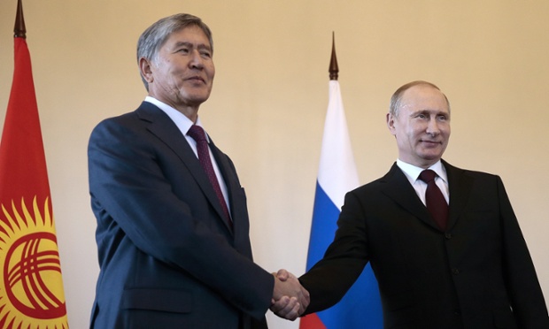 Presidents of Russia and Kyrgyzstan meet in Moscow