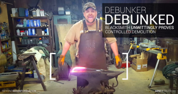 Viral 9/11 Truth-Debunking Blacksmith Gets It All Wrong