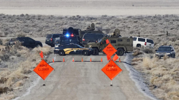 standoff road block