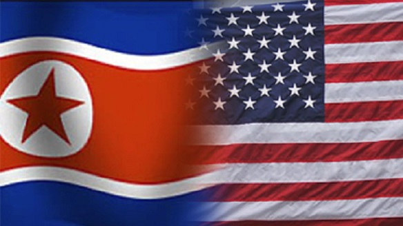 north-korea-usa-flag