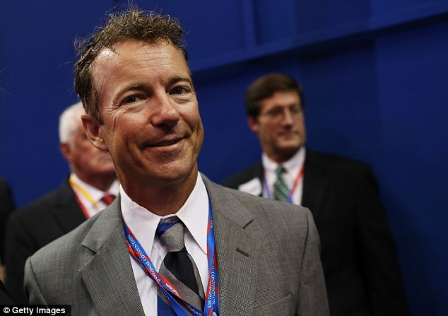 U.S. Sen. Rand Paul (R-KY) attends the Republican National Convention at the Tampa Bay Times Forum on August 28, 2012 in Tampa, Florida - he has refused to rule out a tilt at the presidency in 2016