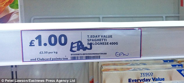 Withdrawn: Tesco says it instructs suppliers to only use Irish beef to make The Everyday Value Spaghetti Bolognese