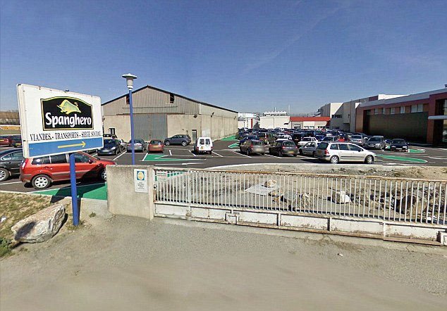 Under investigation: The Spanghero depot in Castelnaudary, in south western France. The firm supplied meat for French frozen food giant Comigel