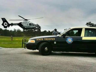 Florida Highway Patrol cruiser helicopter generic crime FHP