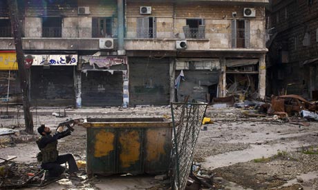 Syrian rebel, Aleppo 16/3/13